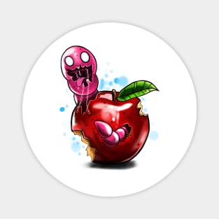 A Worm in an Apple Magnet